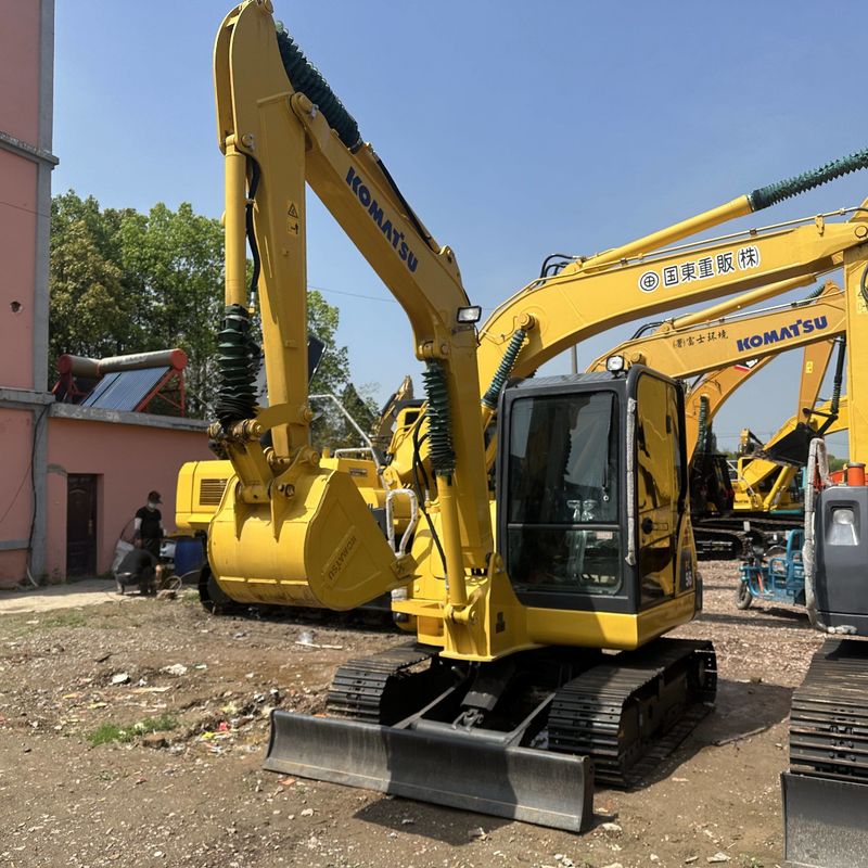 Used Komatsu Excavator PC56-7  Secondhand 5.3ton Small Type Mini Crawler Digger