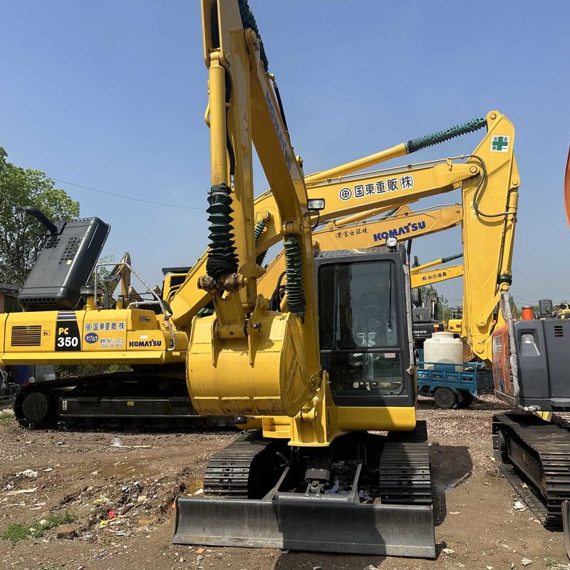 Used Komatsu Excavator PC56-7  Secondhand 5.3ton Small Type Mini Crawler Digger