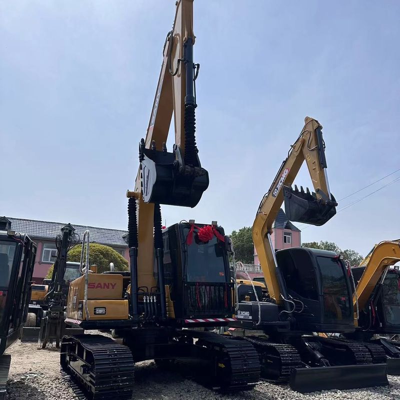 Used SANY Digger  SY155C  Secondhand 15.5on Medium Type  Crawler Excavator