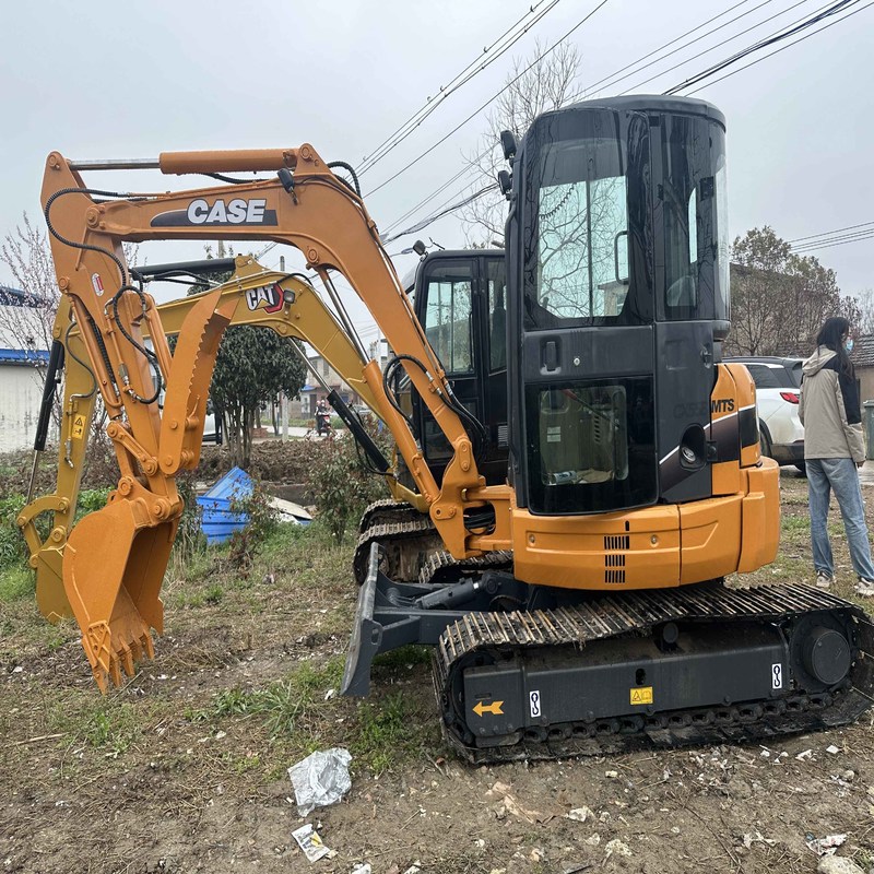 Mini CASE CX55B Used Excavator Hydraulic 5 Ton 12000 Pound 30.2kw 53L fuel tank