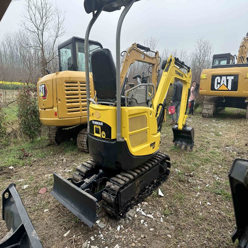 Mini Used Excavator Original Yanmar VIO17 Machinery Trader 1.7ton 10.1kw