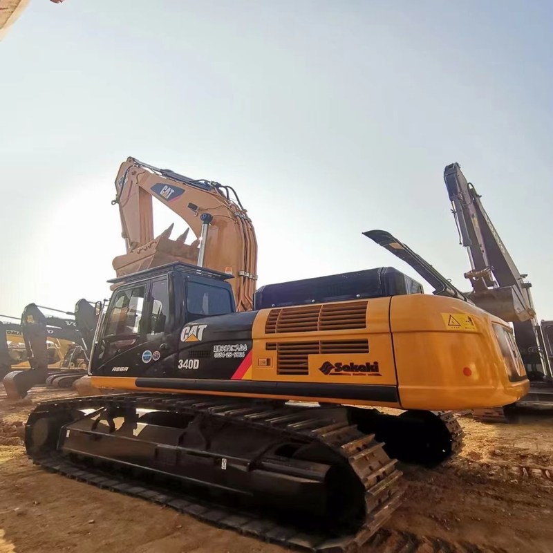 Old CAT  340D Machinery Trader Excavators 40 Ton 208kw 1.9m3 Bucket Capacity