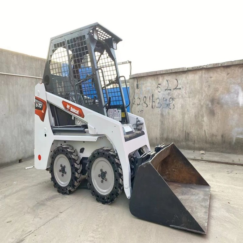 BobS70 Used Skid Steer Heavy Equipment Loader Mini S70 10.1km/h  17.5KW
