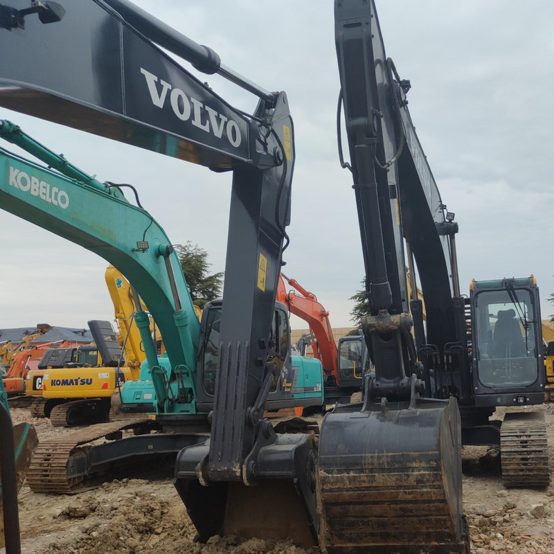 Original Used Excavator Hydraulic VOL EC210B 20 Ton Crawler Digger 107kwn with 1.25m3 bucket