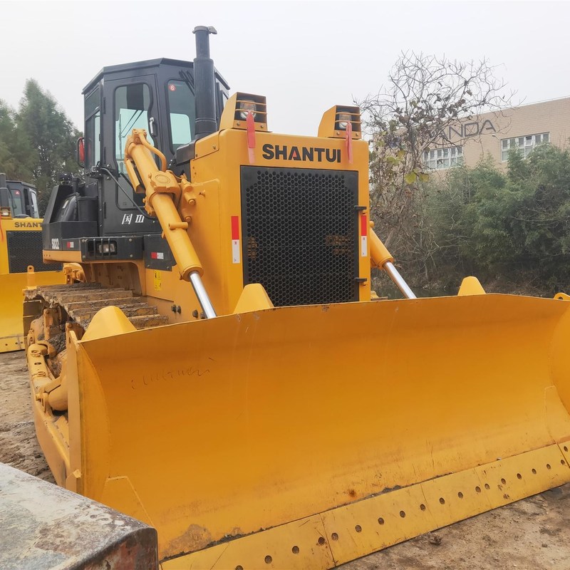 162kw Second Hand Dozer Bulldozer Shantui SD22 For Engineering with 6.4m3 bucket