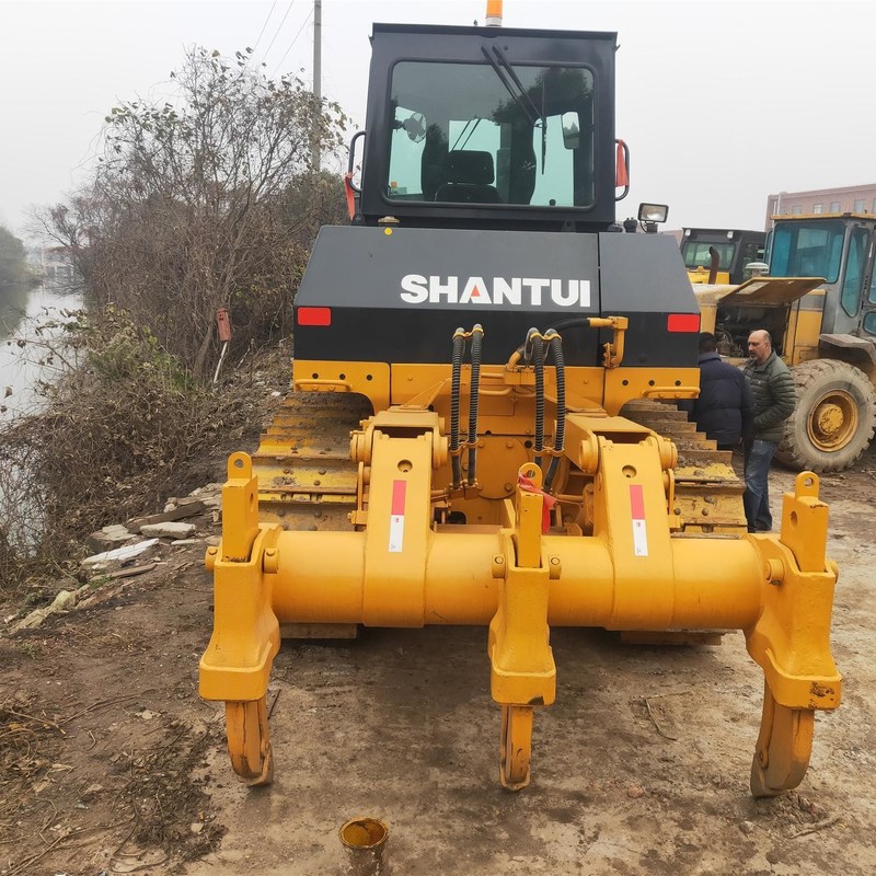162kw Second Hand Dozer Bulldozer Shantui SD22 For Engineering with 6.4m3 bucket