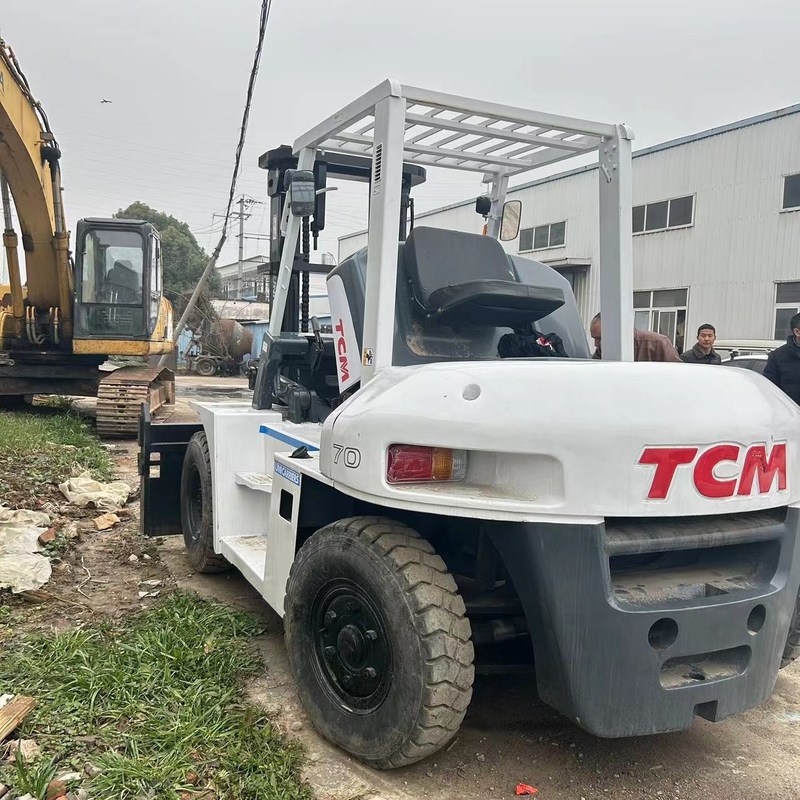 Robust FD70 TCM 7 Ton Forklift Second Hand Electric Forklift Lifting height 3m