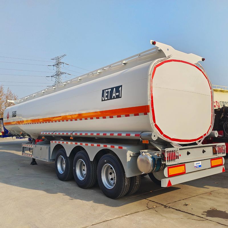 3 Axis Semi Trailer Old Tanker Truck For Oil Fuel Transport 10000L