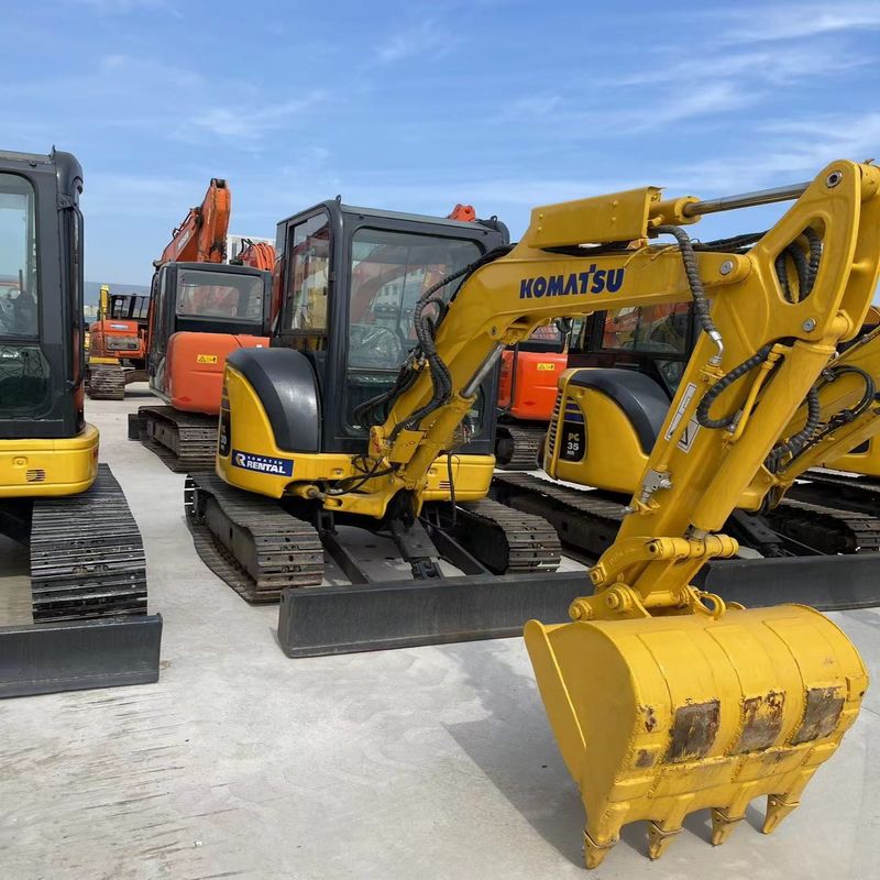 Used Komatsu Excavator PC30MR  Secoondhand 3ton Small Type Mini Crawler Digger