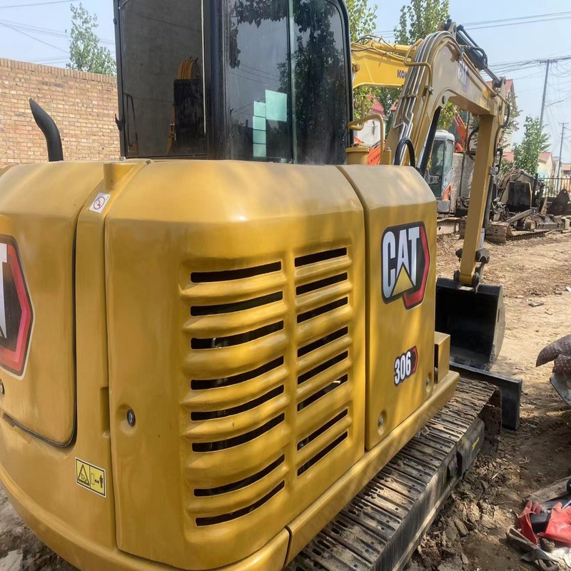 Second-hand CAT 306E  6-ton Crawler Used Excavator 34.7kw with 0.25m3 bucket