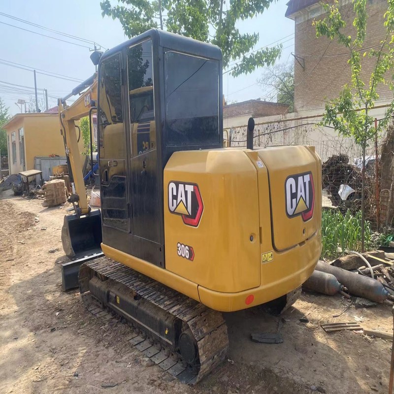 Second-hand CAT 306E  6-ton Crawler Used Excavator 34.7kw with 0.25m3 bucket