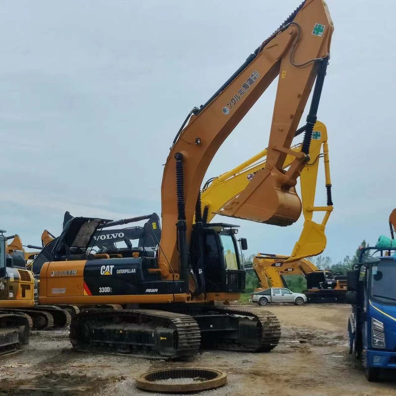 Big Used Excavator CAT  330D2 30 Ton Crawler Digger 156kw with 1.54m3 bucket