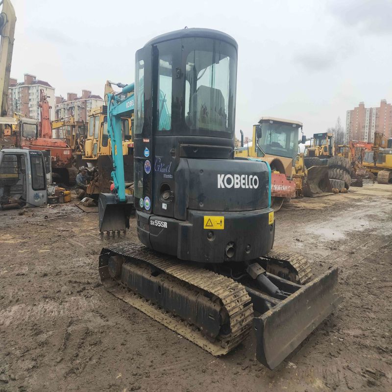 Used Kobelco Digger  SK55  Secondhand Mini Excavator for small-scale works