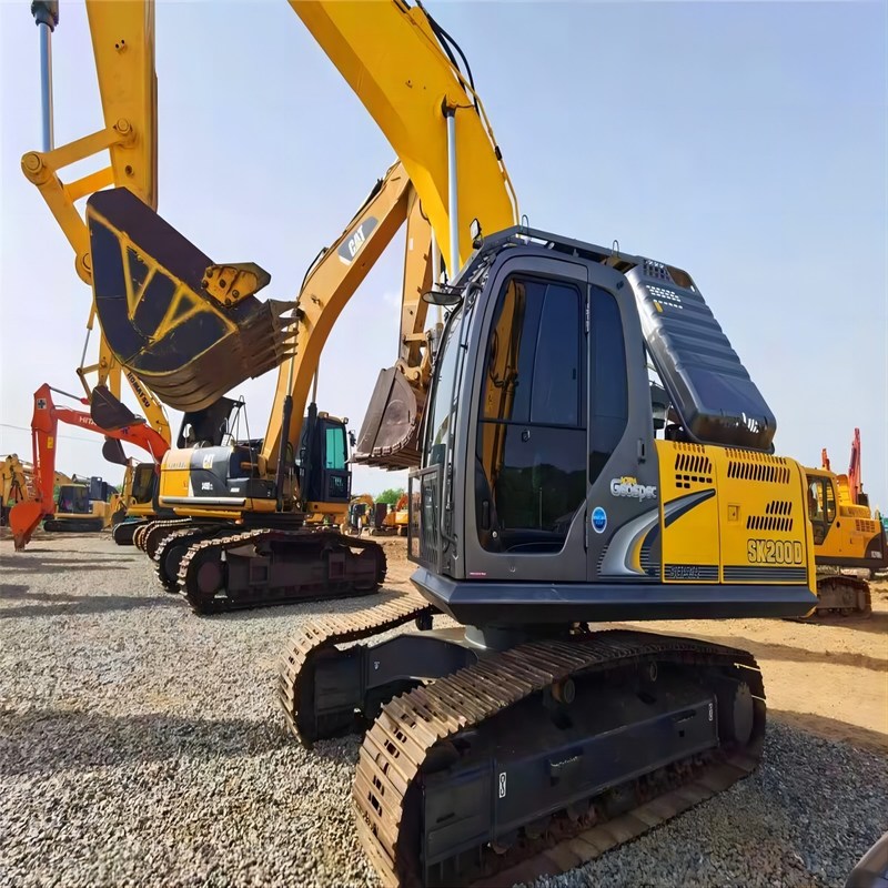 Used Kobelco Digger  SK200-8 Secondhand 20ton Big Type Crawler Excavator 114kw