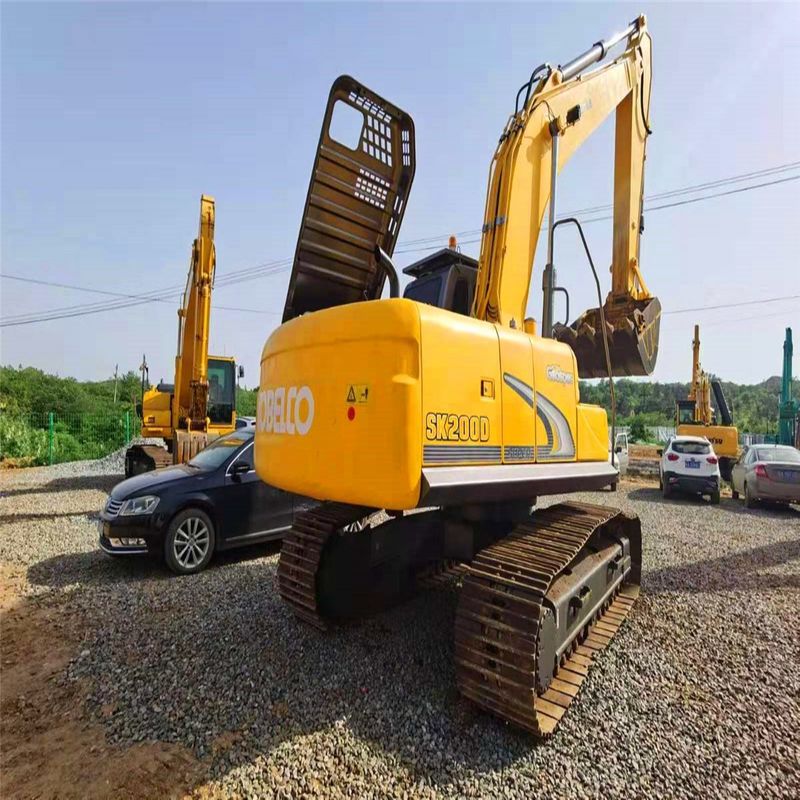 Used Kobelco Digger  SK200-8 Secondhand 20ton Big Type Crawler Excavator