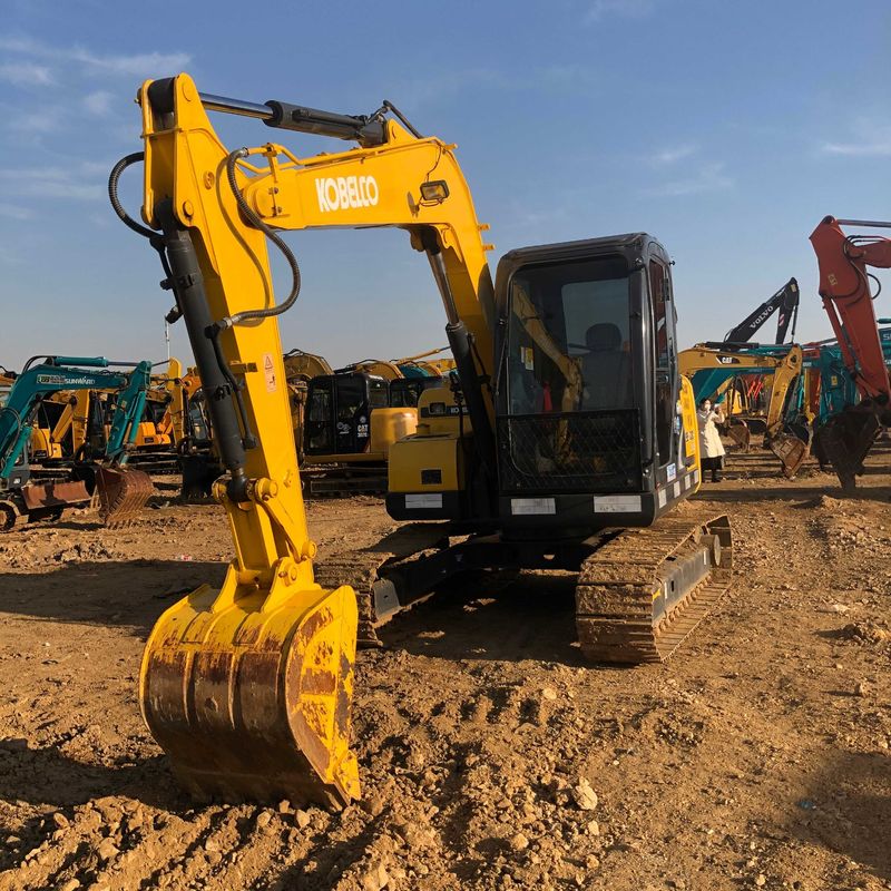 Used Kobelco Digger  SK75  Secondhand Mini Excavator for small-scale works
