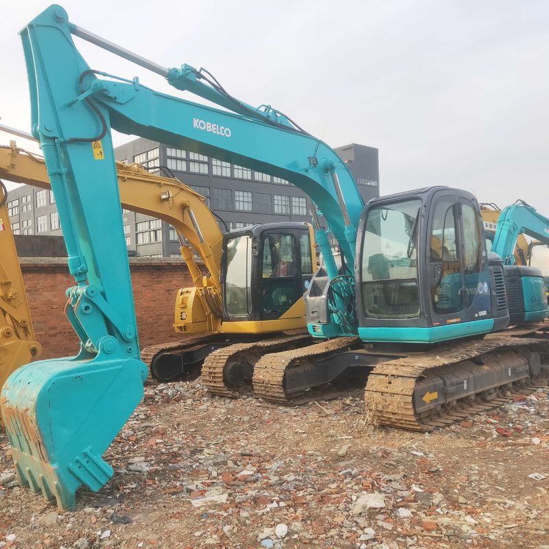 Used Kobelco Digger  SK135  Secondhand 13.5ton Middle Type Crawler Excavator