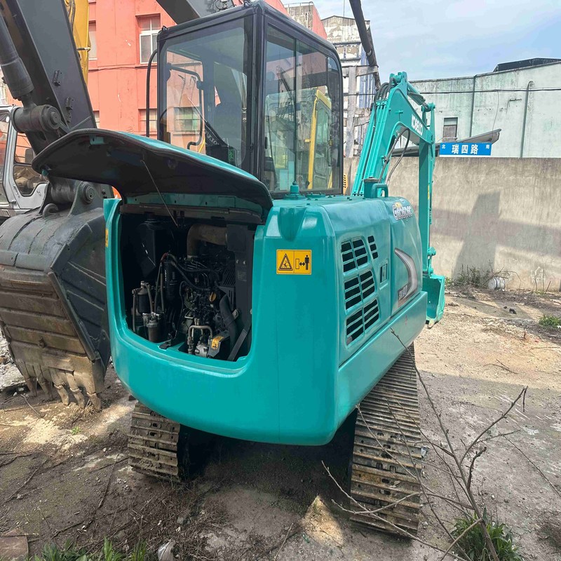 Used Kobelco Digger  SK60  Secondhand 6ton Small Type Mini Crawler Excavator 35.5kw