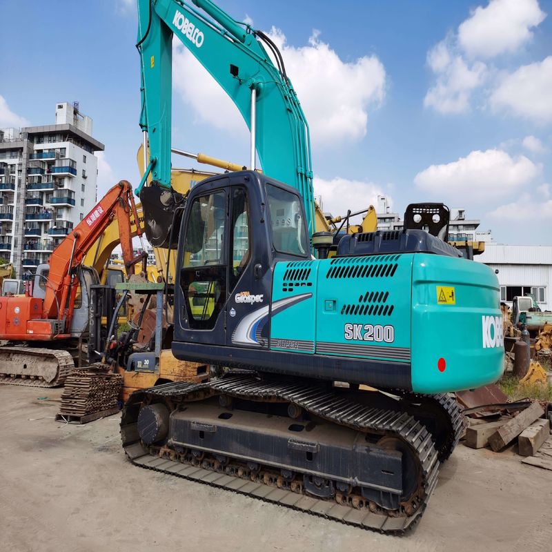Used Kobelco Digger  SK200-8  Secondhand 20ton Medium Type Crawler Excavator