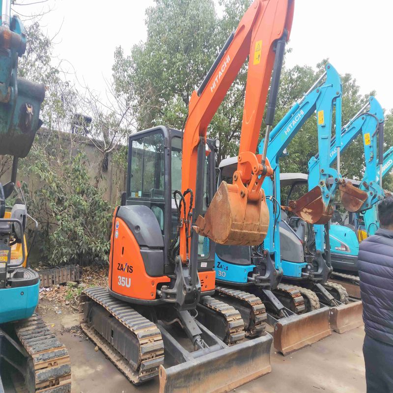 Used Excavator Original Hitachi ZX35 second hand Hydraulic 3.5ton Mini Digger