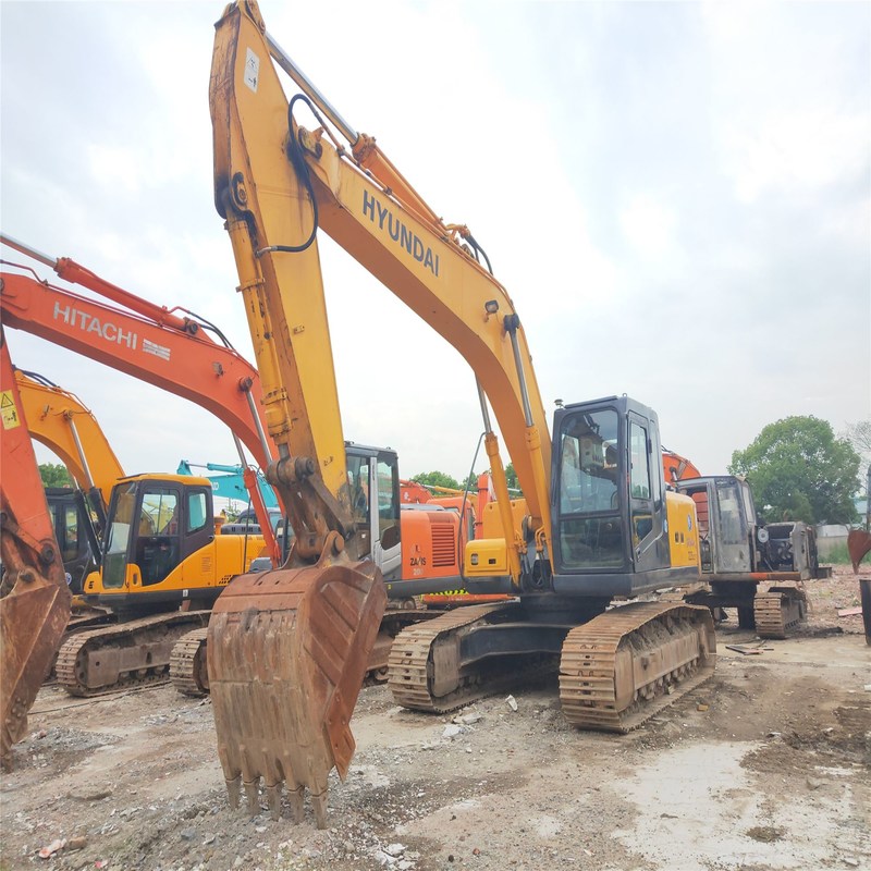 Secondhand Hyundai Excavator R225LC-7  Used 22ton Medium Type  Crawler Digger 112kw