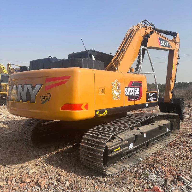 Used SANY Digger  SY235C  Secondhand 23.5on Medium Type  Crawler Excavator