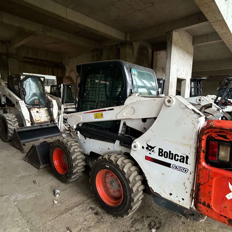 Bob S550 Used Skid Steer Equipment Loader For Earth Moving  50.7KW  2995kg