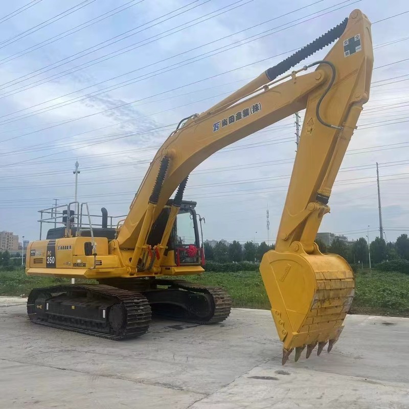 Used Komatsu Digger  PC350 Used 35ton Big Type Crawler Excavator Large-Scale 180kw