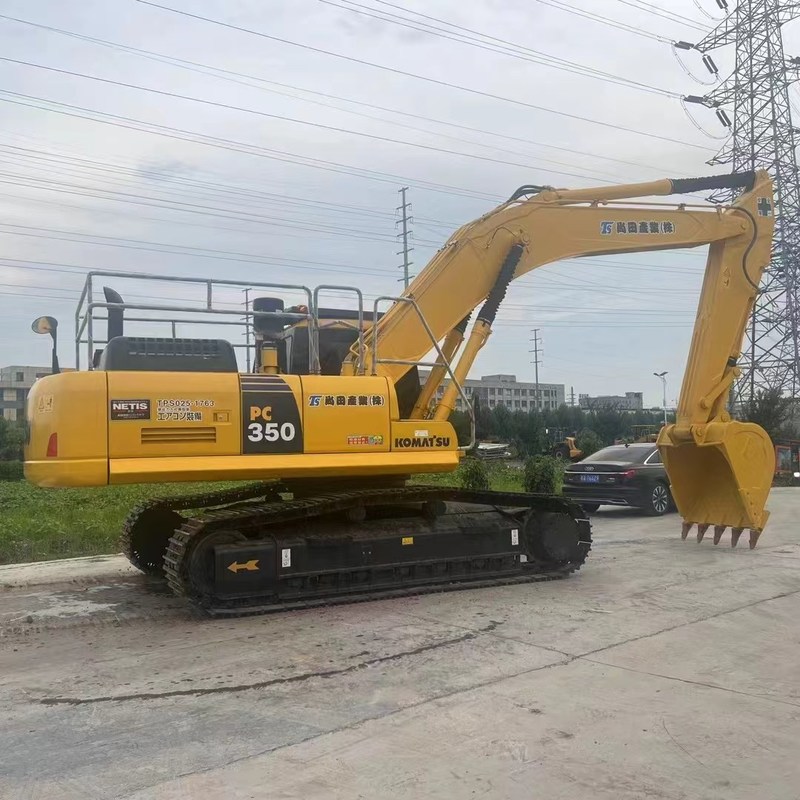 Used Komatsu Digger  PC350 Used 35ton Big Type Crawler Excavator Large-Scale 180kw