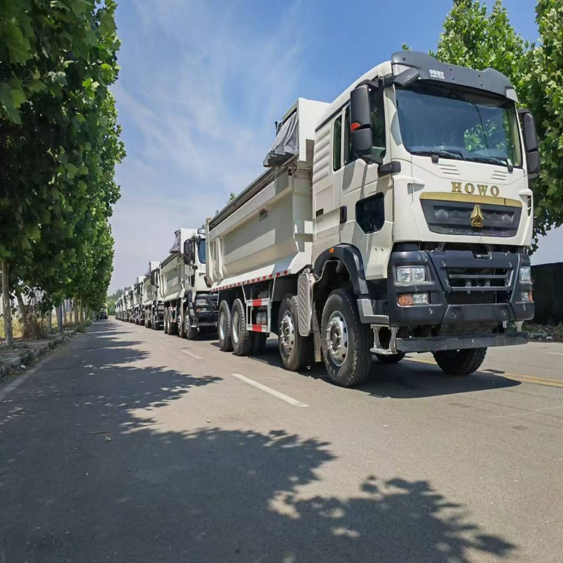 Used Dump Truck Howo TX Sinotruk Howo 8x4 Tipper 12 Wheeler manual diesel