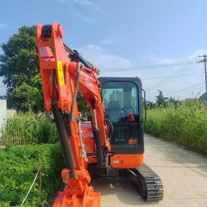 Secondhand Kubota Digger U35 Used 3.5ton Small Type Mini Crawler Excavator