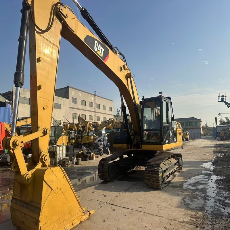25 Ton Used  Excavator CAT 325D Crawler Digger 140kw with 1.4m3 bucket