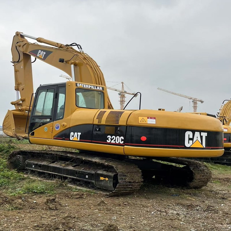 Used  Excavator CAT 320C Secondhand  20ton Crawler Digger 110kw with 0.8m3 bucket