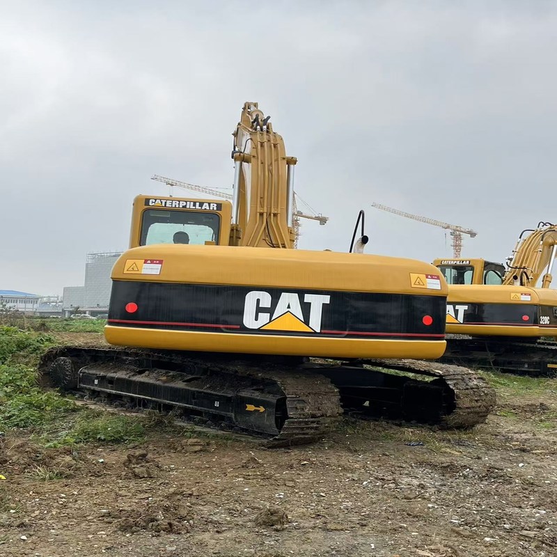 Used  Excavator CAT 320C Secondhand  20ton Crawler Digger 110kw with 0.8m3 bucket