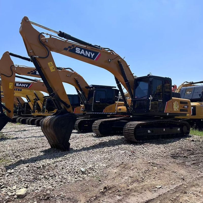 Used SANY Digger  SY215C  Secondhand 21.5on Medium Type  Crawler Excavator