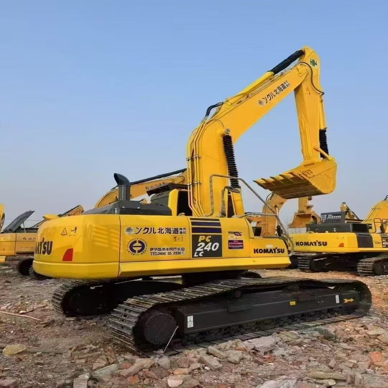 Secondhand Komatsu Excavator PC240 Used 24ton Medium Type  Crawler Digger