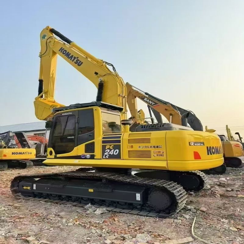 Secondhand Komatsu Excavator PC240 Used 24ton Medium Type  Crawler Digger