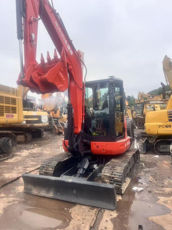 Used Kubota Digger  KX163  5.5ton Small Type Mini Crawler Excavator 35.5kw with 0.19m3 bucket