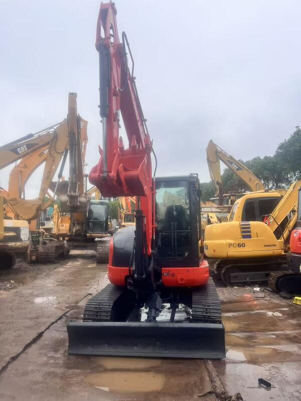 Used Kubota Digger  KX163  5.5ton Small Type Mini Crawler Excavator 35.5kw with 0.19m3 bucket