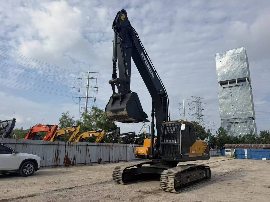Used Hyundai Digger  R305LC-9T  Secondhand 30.2ton  Crawler Excavator 196kw with 1.38m3 bucket