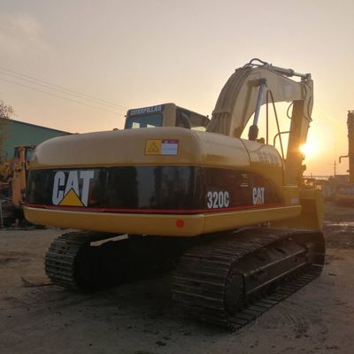 Used Caterpillar Excavator CAT 320C Secondhand  20ton Crawler Digger