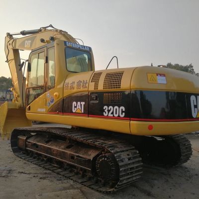 Used Caterpillar Excavator CAT 320C Secondhand  20ton Crawler Digger