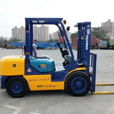 3 Ton Used Material Handling Equipment FD30 Old Komatsu Forklift